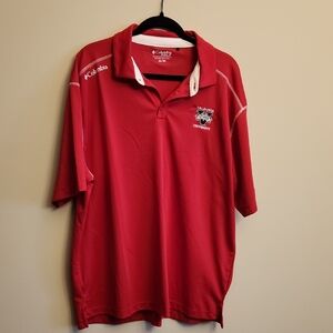 Columbia Red Valdosta State Polo Shirt